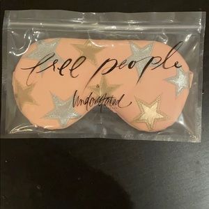 Free people leather eye mask with cooling pack